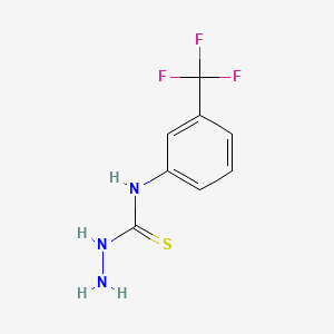B1299966 N-(3-(Trifluoromethyl)phenyl)hydrazinecarbothioamide CAS No. 20069-30-1