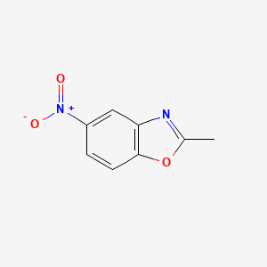 molecular formula C8H6N2O3 B1299971 2-methyl-5-nitro-1,3-benzoxazole CAS No. 32046-51-8