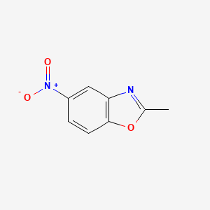 molecular formula C8H6N2O3 B1299971 2-甲基-5-硝基苯并噁唑 CAS No. 32046-51-8
