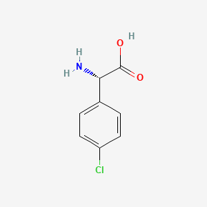 molecular formula C8H8ClNO2 B1299982 H-Phg(4-Cl)-OH CAS No. 67336-19-0