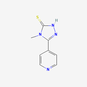 4-Methyl-5-(4-pyridyl)-4H-1,2,4-triazole-3-thiol