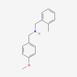 (4-Methoxy-benzyl)-(2-methyl-benzyl)-amine