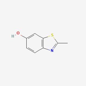 molecular formula C8H7NOS B1300017 2-甲基-1,3-苯并噻唑-6-醇 CAS No. 68867-18-5