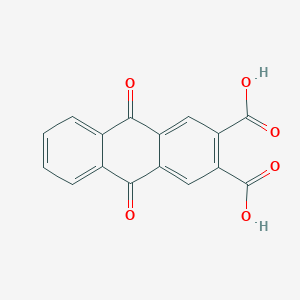 molecular formula C16H8O6 B130006 Anthraquinone-2,3-dicarboxylic Acid CAS No. 27485-15-0