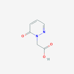 molecular formula C6H6N2O3 B1300084 2-(6-Oxopyridazin-1-yl)acetic acid CAS No. 95209-84-0