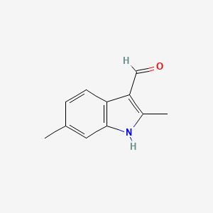 2,6-Dimethyl-1H-indole-3-carbaldehyde
