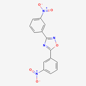 3,5-Bis(3-nitrophenyl)-1,2,4-oxadiazole