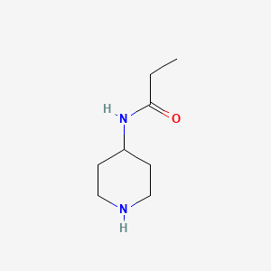 Propanamide, N-4-piperidinyl-