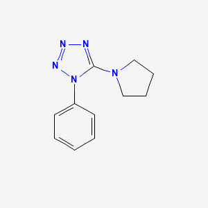 1-Phenyl-5-pyrrolidin-1-yl-1H-tetrazole