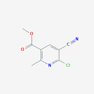 Methyl 6-chloro-5-cyano-2-methylnicotinate