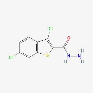3,6-Dichloro-1-benzothiophene-2-carbohydrazide