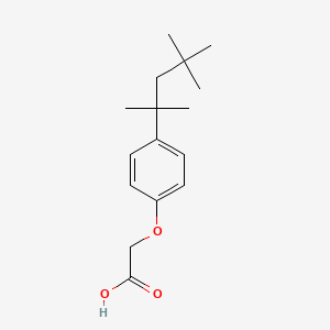 [4-(1,1,3,3-Tetramethylbutyl)phenoxy]acetic acid