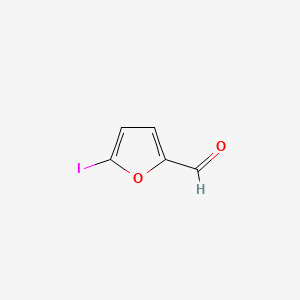 molecular formula C5H3IO2 B1300138 5-Iodo-2-furaldehyde CAS No. 2689-65-8