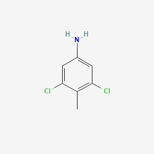 molecular formula C7H7Cl2N B1300165 3,5-Dichloro-4-methylaniline CAS No. 54730-35-7