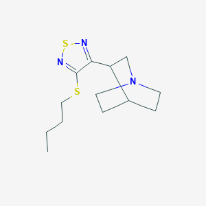 molecular formula C13H21N3S2 B130018 Vedaclidine 