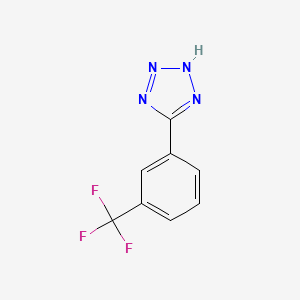 molecular formula C8H5F3N4 B1300189 5-[3-(三氟甲基)苯基]-1H-四唑 CAS No. 92712-48-6
