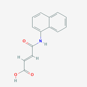 molecular formula C14H11NO3 B1300198 4-(1-Naphthylamino)-4-oxobut-2-enoic acid CAS No. 306935-75-1