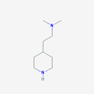 molecular formula C9H20N2 B013002 Dimethyl-(2-piperidin-4-yl-ethyl)-amine CAS No. 102308-48-5