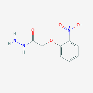 molecular formula C8H9N3O4 B1300212 2-(2-Nitrophenoxy)acetohydrazide CAS No. 77729-22-7