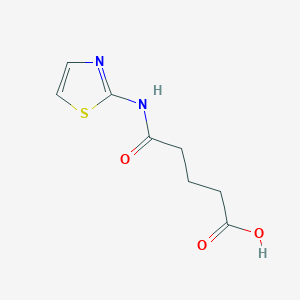 molecular formula C8H10N2O3S B1300213 4-(Thiazol-2-ylcarbamoyl)-butyric acid CAS No. 100377-67-1