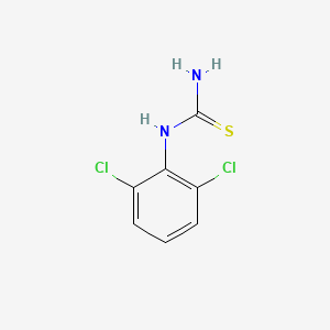 molecular formula C7H6Cl2N2S B1300220 2,6-Dichlorophenylthiourea CAS No. 6590-91-6