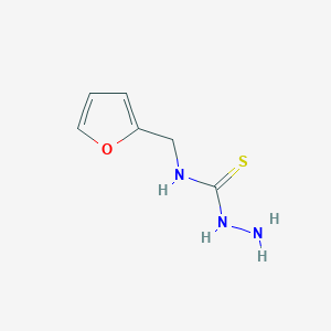 molecular formula C6H9N3OS B1300221 4-(2-Furfuryl)-3-thiosemicarbazide CAS No. 96860-19-4