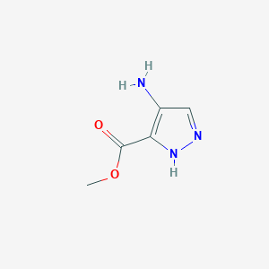 molecular formula C5H7N3O2 B1300222 Methyl 4-amino-1H-pyrazole-3-carboxylate CAS No. 360056-45-7