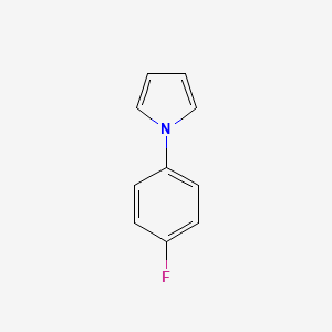 molecular formula C10H8FN B1300231 1-(4-Fluorophenyl)pyrrole CAS No. 81329-31-9