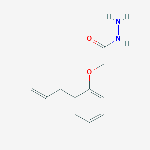 molecular formula C11H14N2O2 B1300254 2-(2-Allylphenoxy)acetohydrazide CAS No. 5415-68-9