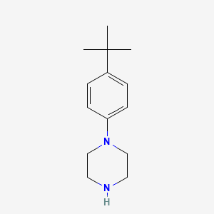 molecular formula C14H22N2 B1300255 1-(4-叔丁基苯基)哌嗪 CAS No. 68104-61-0
