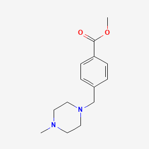 molecular formula C14H20N2O2 B1300260 Methyl 4-[(4-methylpiperazin-1-yl)methyl]benzoate CAS No. 314268-40-1