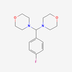 4,4'-[(4-Fluorophenyl)methylene]dimorpholine