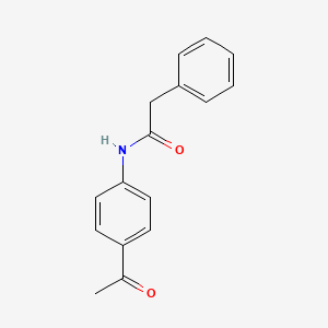 N-(4-acetylphenyl)-2-phenylacetamide