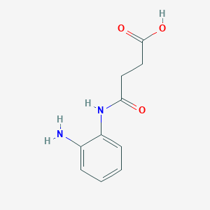 molecular formula C10H12N2O3 B1300318 N-(2-Amino-phenyl)-succinamic acid CAS No. 83549-10-4