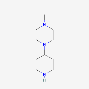 molecular formula C10H21N3 B1300328 1-甲基-4-(哌啶-4-基)哌嗪 CAS No. 53617-36-0