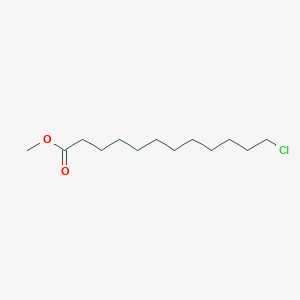 molecular formula C13H25ClO2 B13003297 Methyl 12-chlorododecanoate 