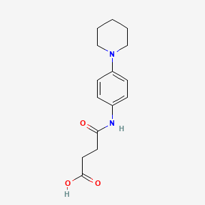 N-(4-Piperidin-1-yl-phenyl)-succinamic acid