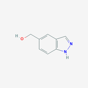molecular formula C8H8N2O B130034 (1H-indazol-5-yl)methanol CAS No. 478828-52-3