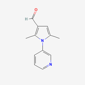 2,5-Dimethyl-1-pyridin-3-yl-1H-pyrrole-3-carbaldehyde