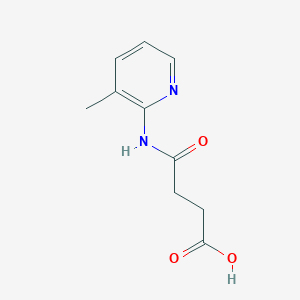 4-[(3-Methylpyridin-2-yl)amino]-4-oxobutanoic acid