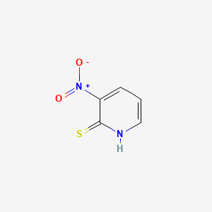 molecular formula C5H4N2O2S B1300355 3-Nitropyridine-2-thiol CAS No. 38240-29-8