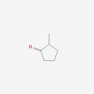 molecular formula C6H10O B130040 2-Methylcyclopentanone CAS No. 1120-72-5