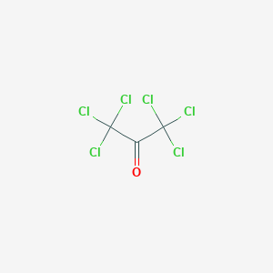 molecular formula C3Cl6O B130050 Hexachloroacetone CAS No. 116-16-5