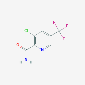molecular formula C7H4ClF3N2O B1300500 3-Chloro-5-(trifluoromethyl)picolinamide CAS No. 338758-69-3