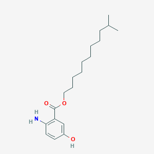 molecular formula C19H31NO3 B130052 Isolauryl 5-hydroxyanthranilate CAS No. 148915-78-0