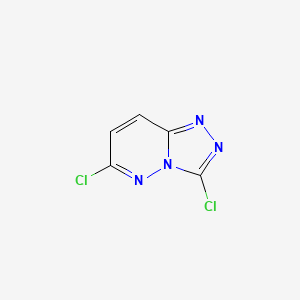 molecular formula C5H2Cl2N4 B1300590 3,6-Dichloro[1,2,4]triazolo[4,3-b]pyridazine CAS No. 33050-38-3