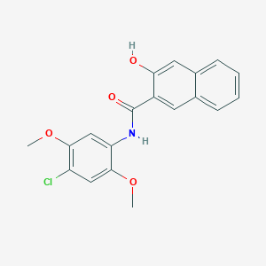 N-(4-Chloro-2,5-dimethoxyphenyl)-3-hydroxy-2-naphthamide