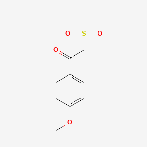 1-(4-Methoxyphenyl)-2-(methylsulfonyl)ethanone
