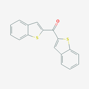 molecular formula C17H10OS2 B130069 Methanone, bis(benzo[b]thien-2-yl)- CAS No. 97978-07-9