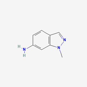 molecular formula C8H9N3 B1300731 1-甲基-1H-吲唑-6-胺 CAS No. 74728-65-7